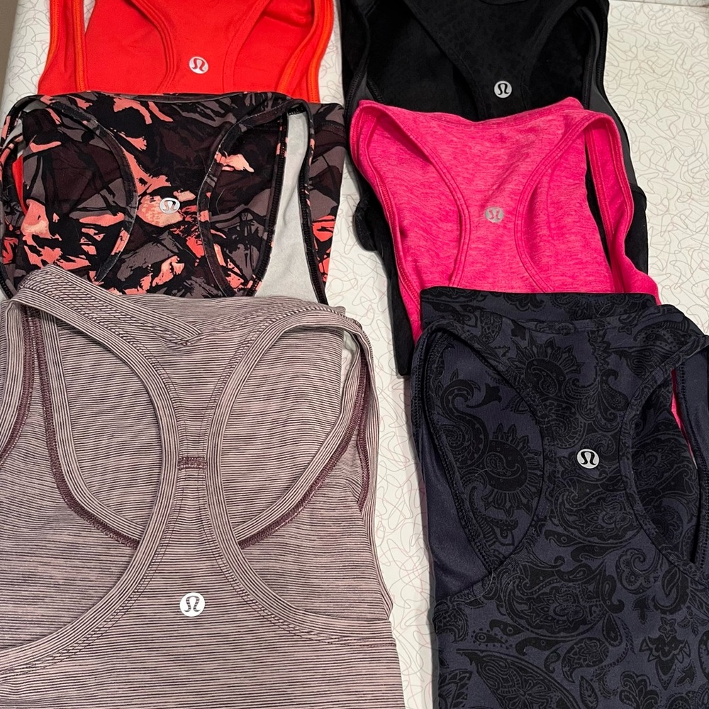 Lululemon Racerback Tanks